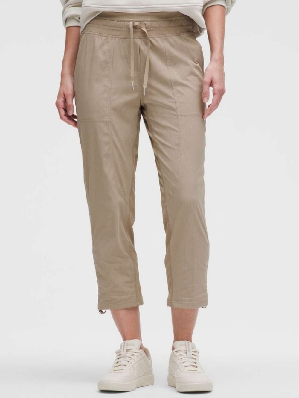 Lululemon Dance Studio Mid-Rise Cropped Pant Sheer Oak Size 6